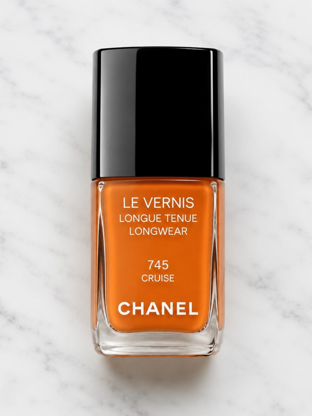 CHANEL Le Vernis Longwear Nail Polish 745 Cruise - Vibrant Orange